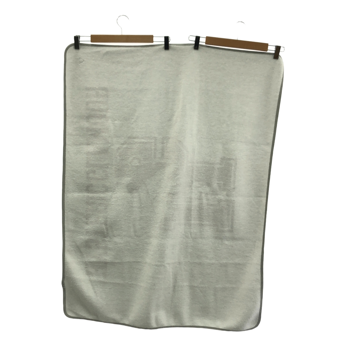 HYSTERIC GLAMOUR / ヒステリックグラマー 裏起毛スウェット生地 ガール プリント ブランケット / ノベルティ / 巾着袋付き