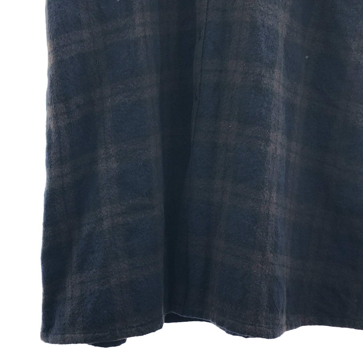 R&D.M.Co / オールドマンズテーラー ウール チェック シャツ ワンピース