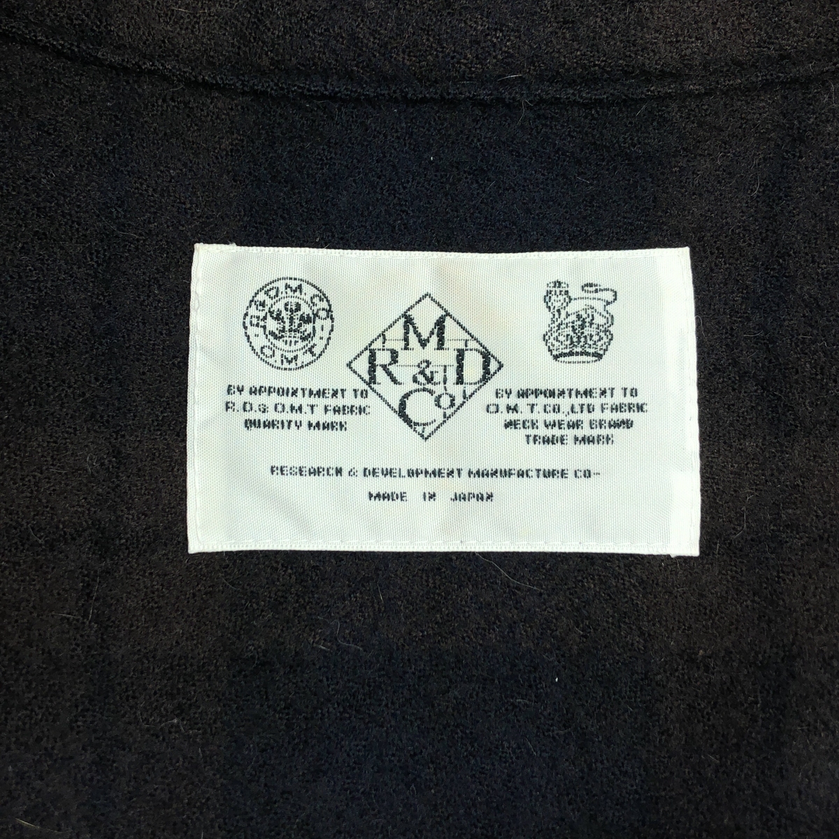 R&D.M.Co / オールドマンズテーラー ウール チェック シャツ ワンピース