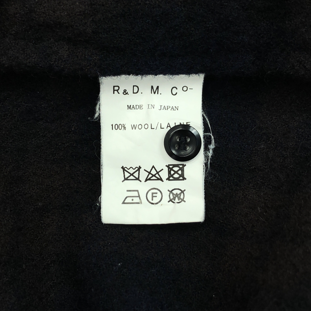 R&D.M.Co / オールドマンズテーラー ウール チェック シャツ ワンピース