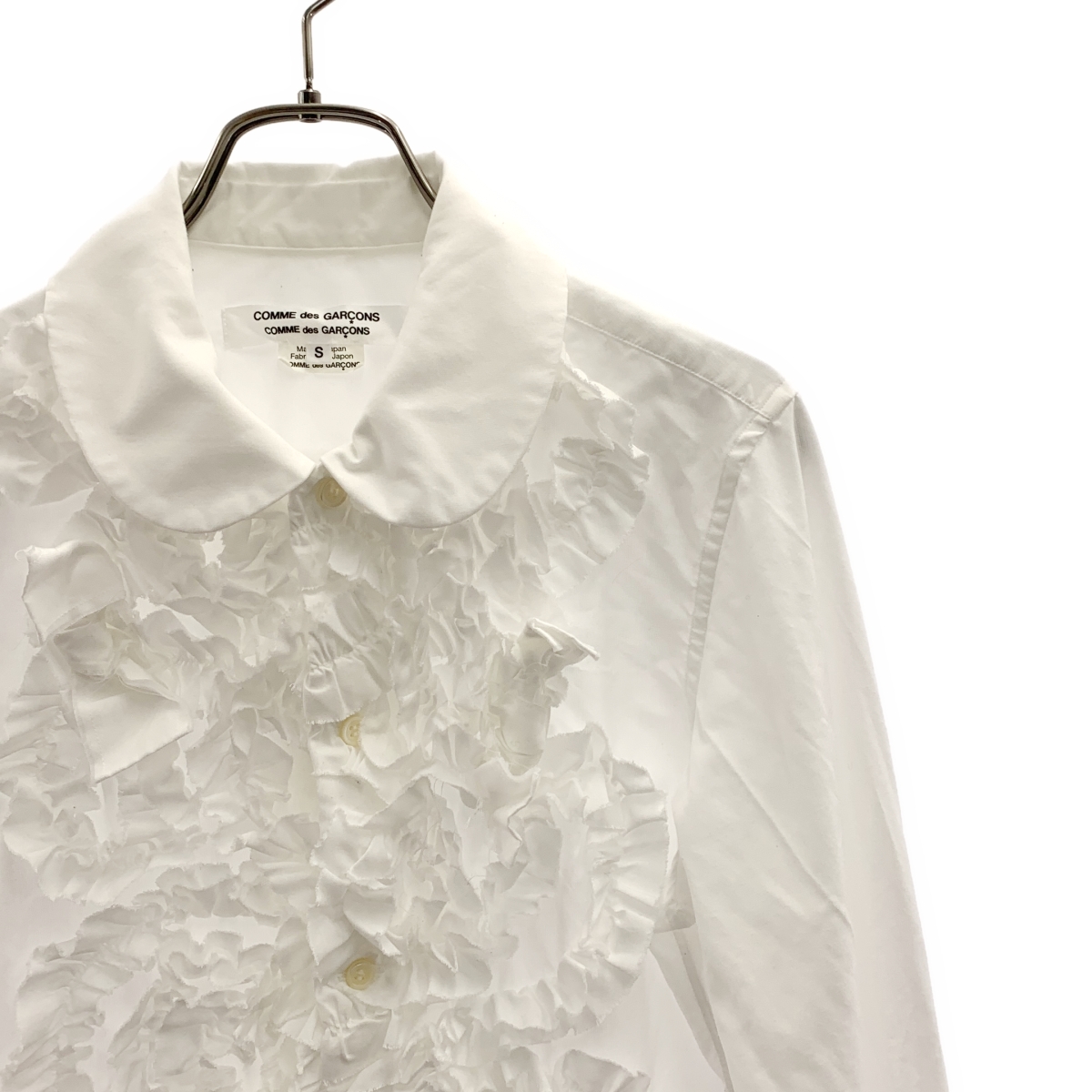COMME des GARCONS COMME des GARCONS / コムコム フリル ラウンドカラー シャツ