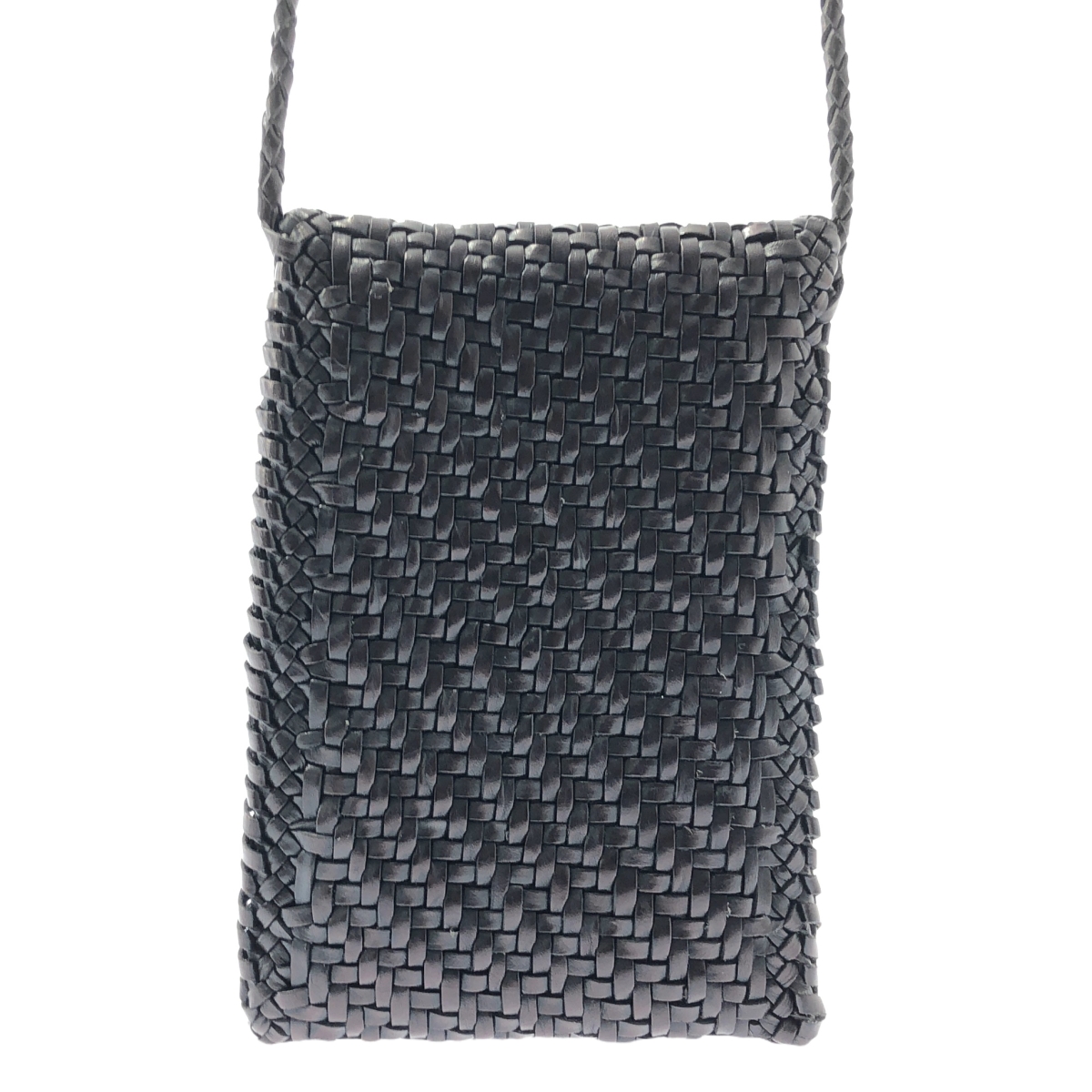 Dragon Diffusion / ドラゴンディフュージョン レザー メッシュ ミニ ポシェット ショルダーバッグ