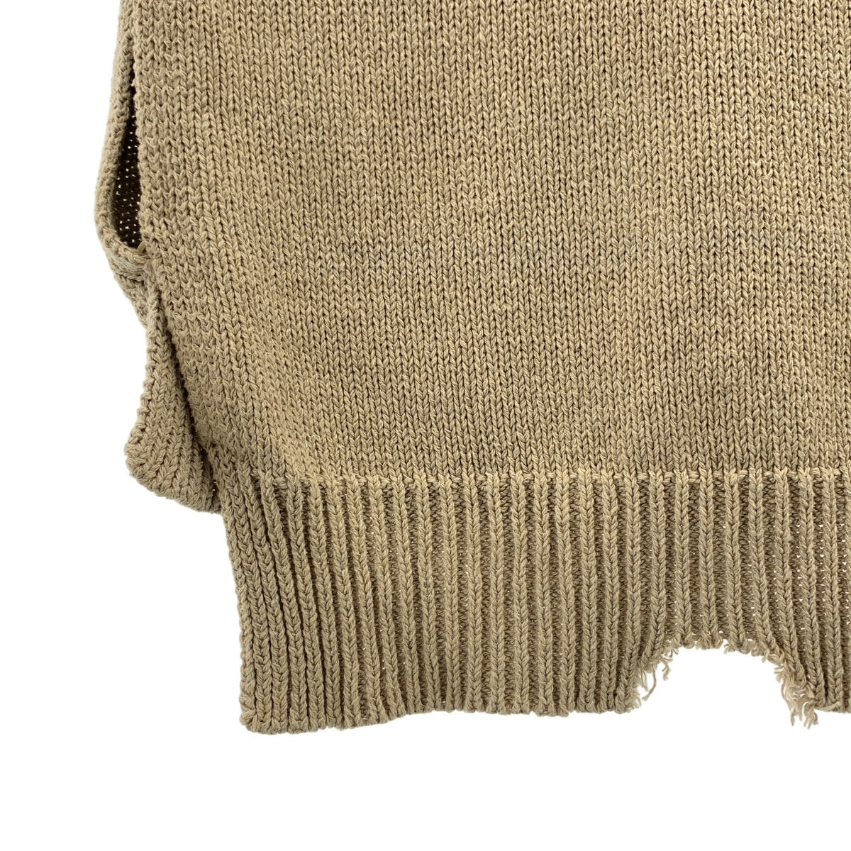 Maison Margiela / メゾンマルジェラ コットンセルロースヘンプ ニットベスト
