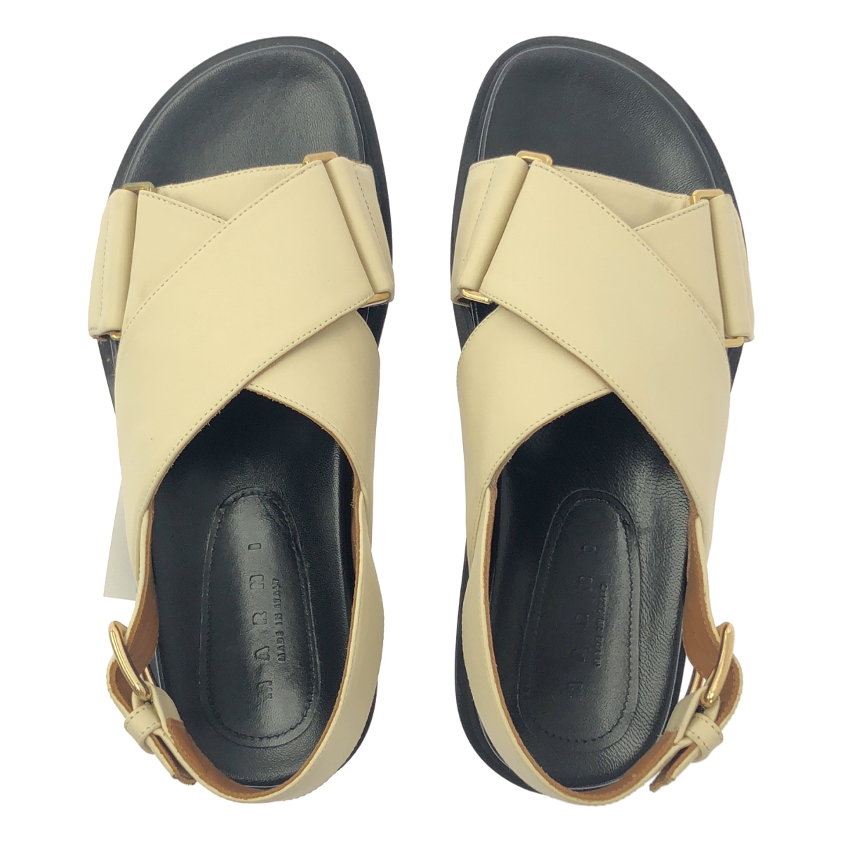 MARNI / マルニ クリスクロス フスベット サンダル