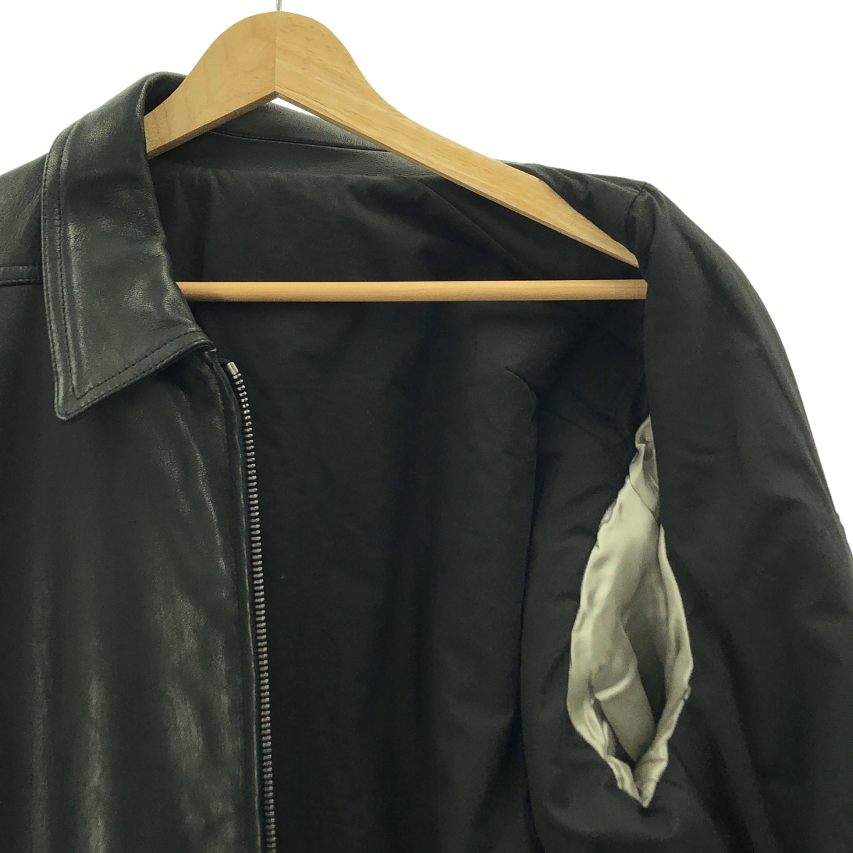 Rick Owens / リックオウエンス BRAD JACKET レザー 中綿 ジャケット