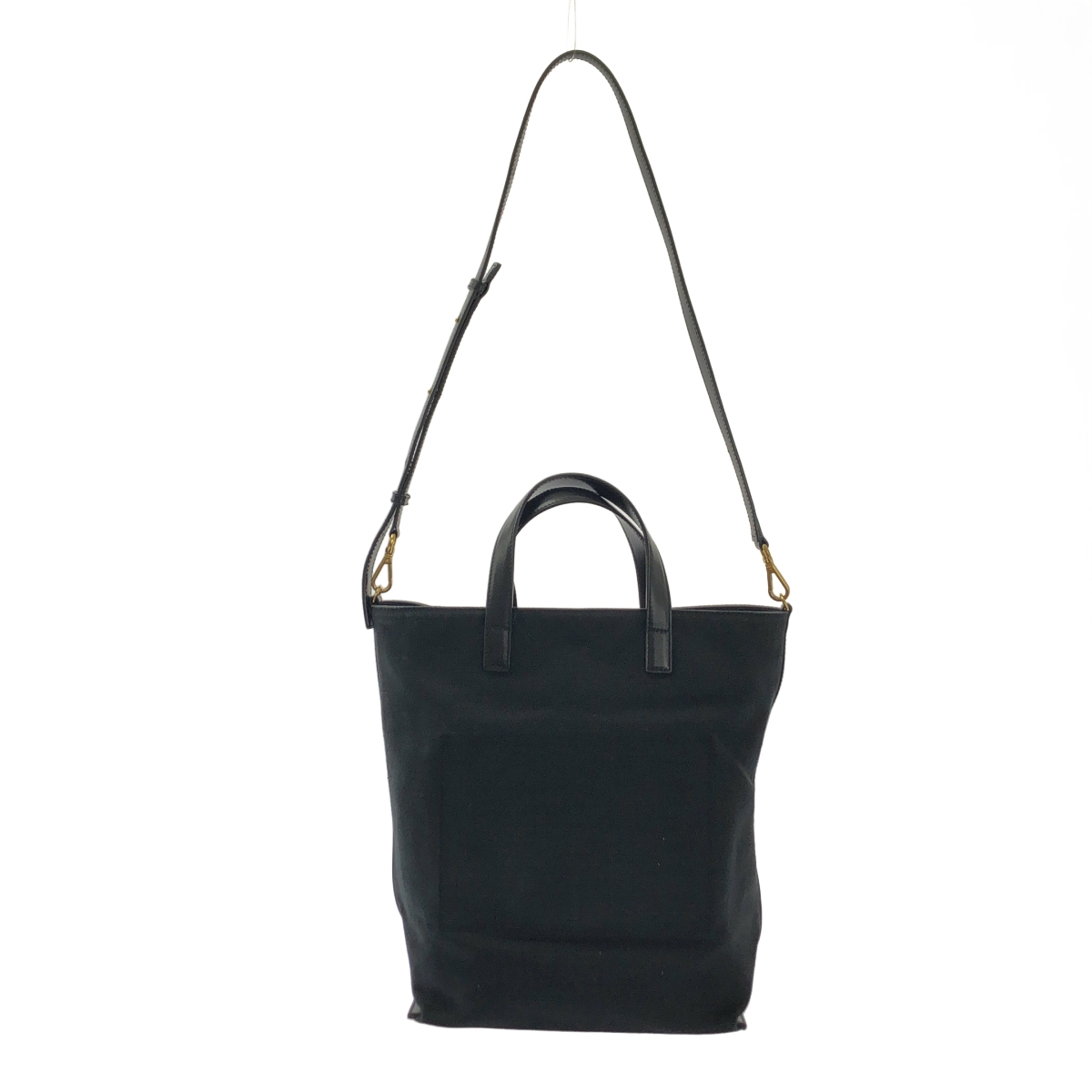 JIL SANDER / ジルサンダー WANDER TOTE SM 2way キャンバス レザー ショルダーバッグ