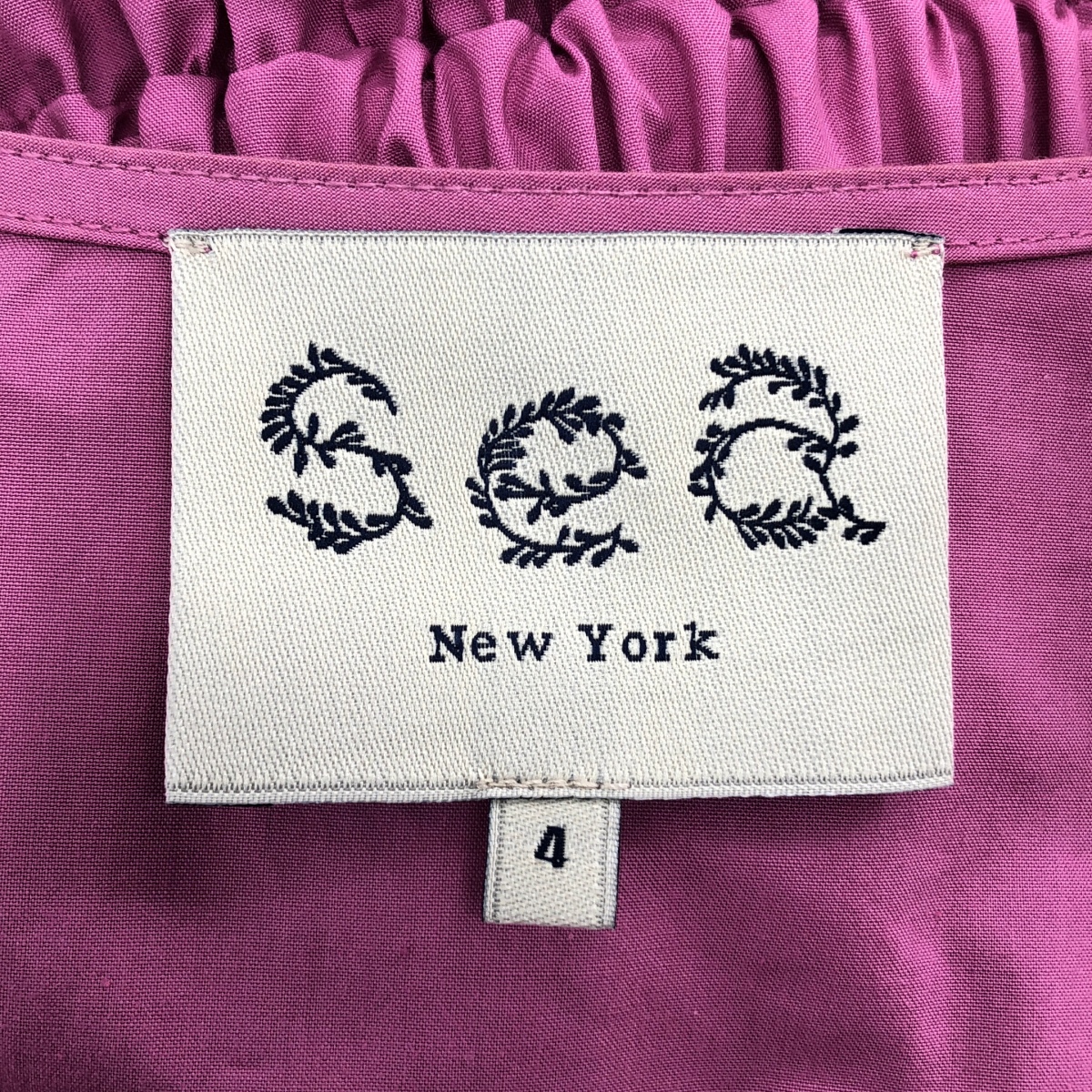 sea New York / シーニューヨーク カットオフ ギャザー ボリューム ドレス ワンピース