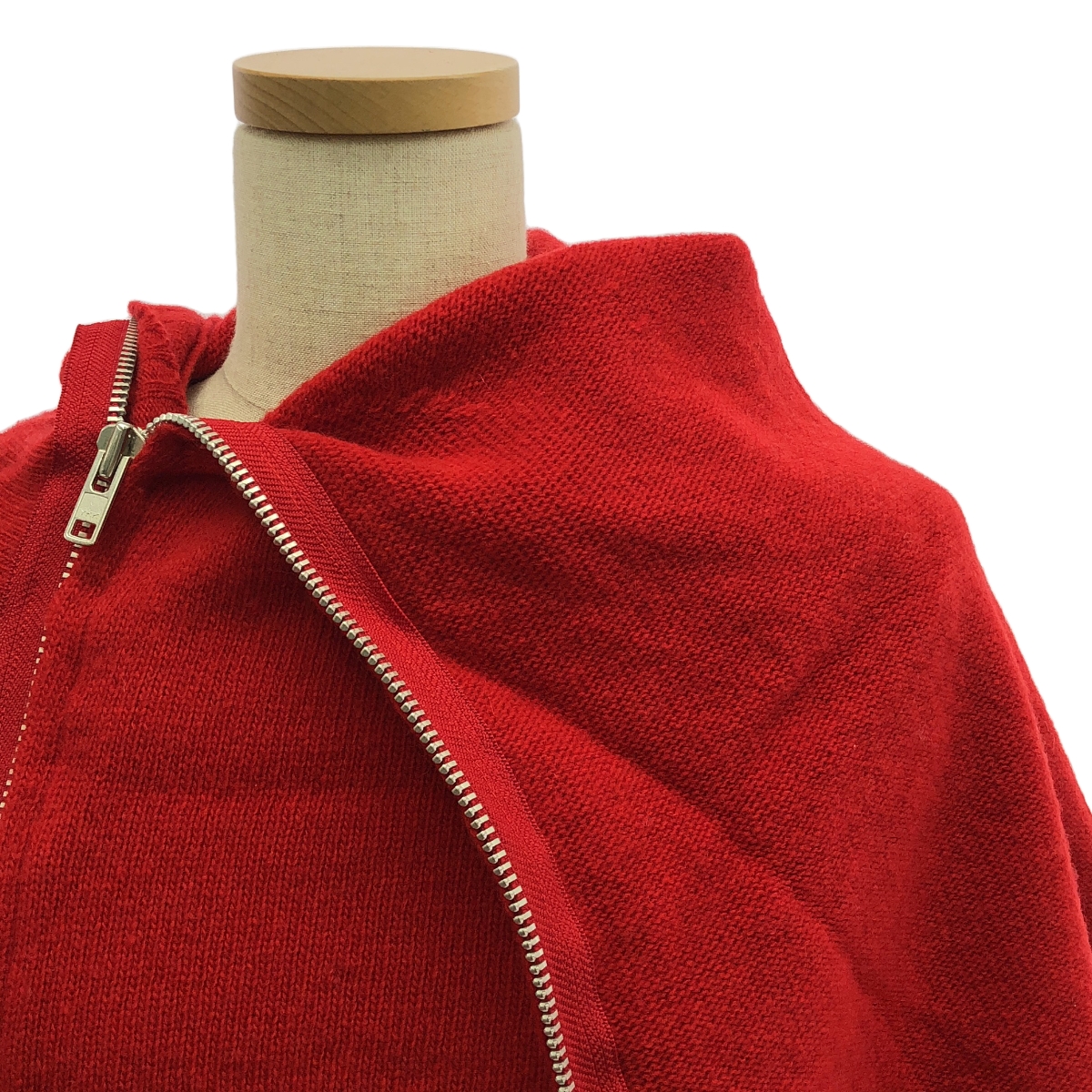 tricot COMME des GARCONS / トリココムデギャルソン 変形 アシンメトリー ZIP ニット トップス