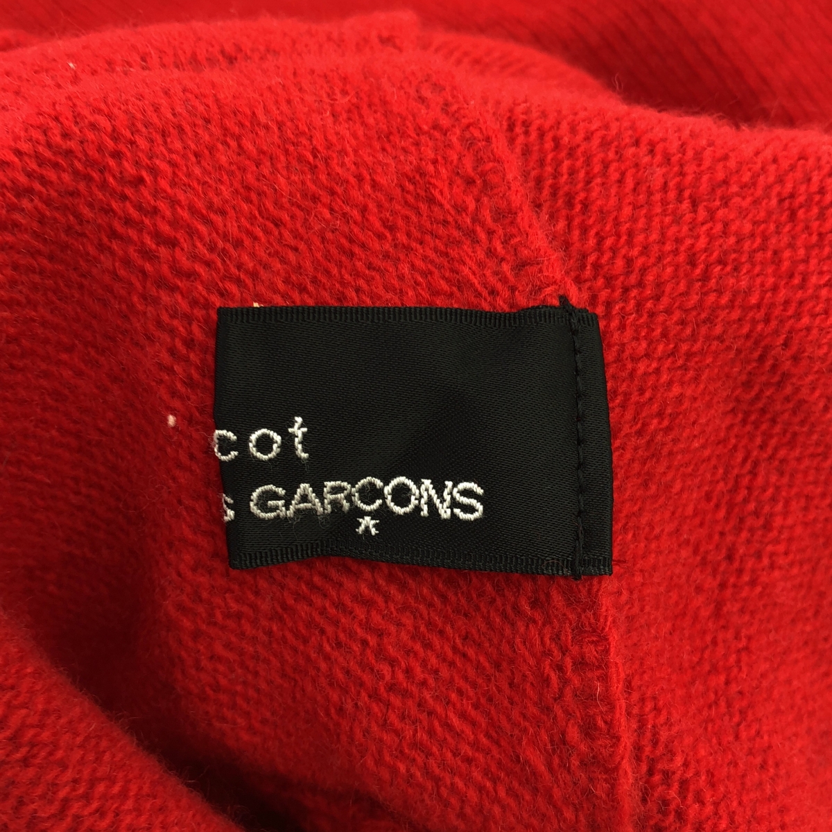 tricot COMME des GARCONS / トリココムデギャルソン 変形 アシンメトリー ZIP ニット トップス