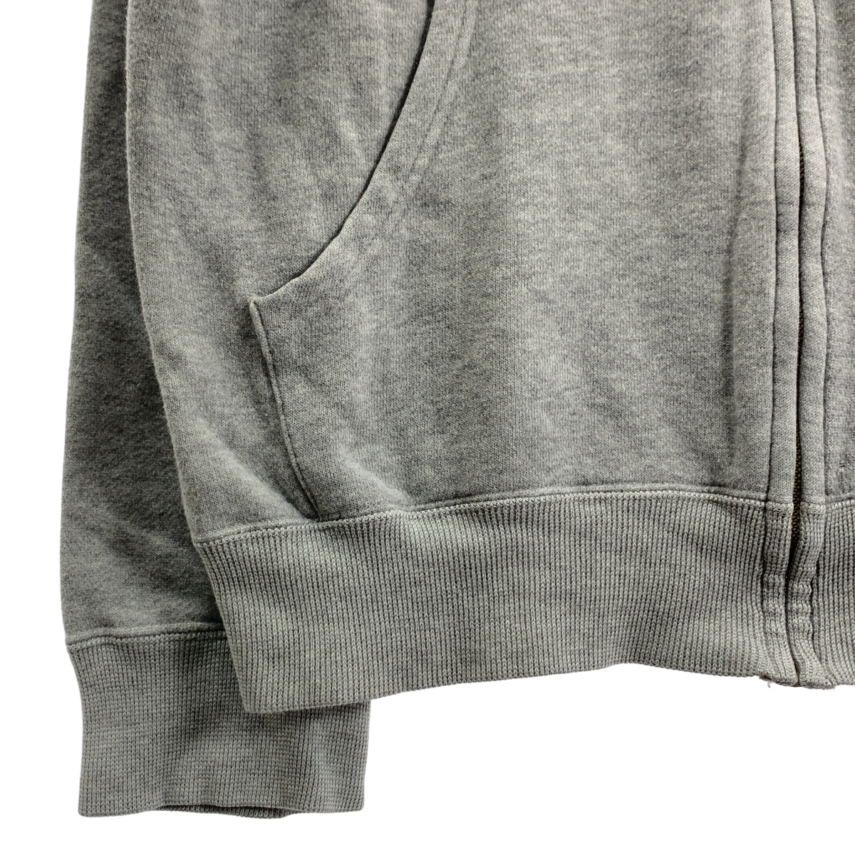 HOLLYWOOD RANCH MARKET / ハリウッドランチマーケット バックプリント ロゴ  ジップ スウェット フーディ