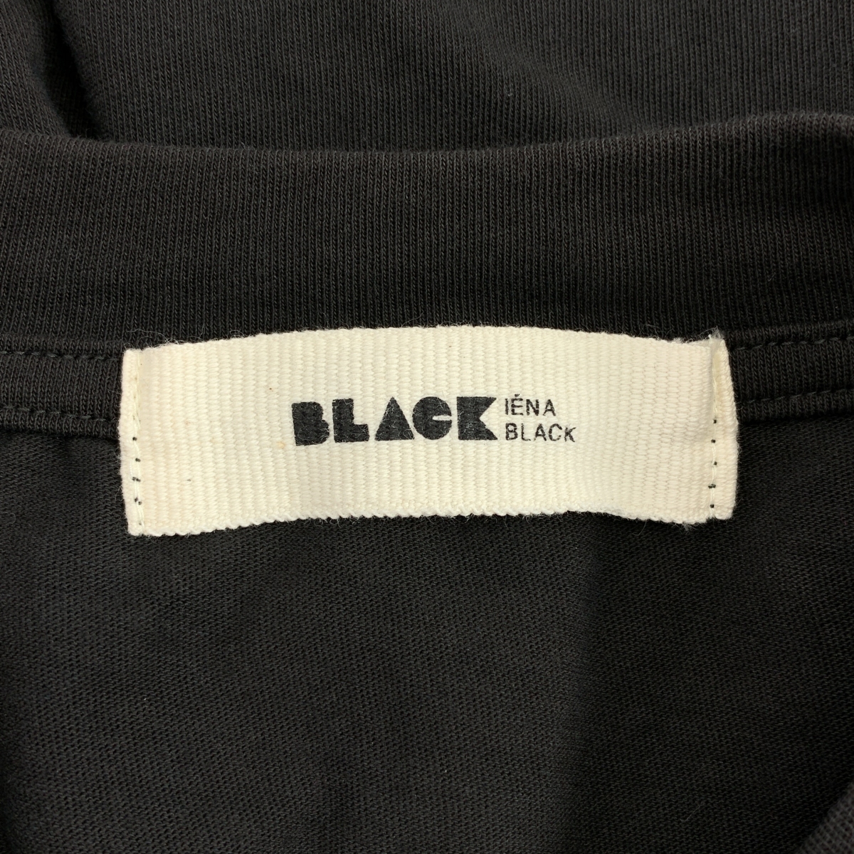 IENA / イエナ BLACK ポケットTシャツ