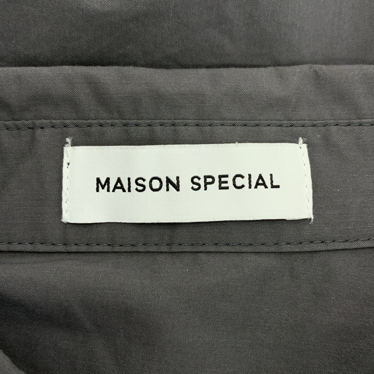 Maison Special / メゾンスペシャル Big Ruffle Shirt  / ビッグ ラッフル シャツ ブラウス