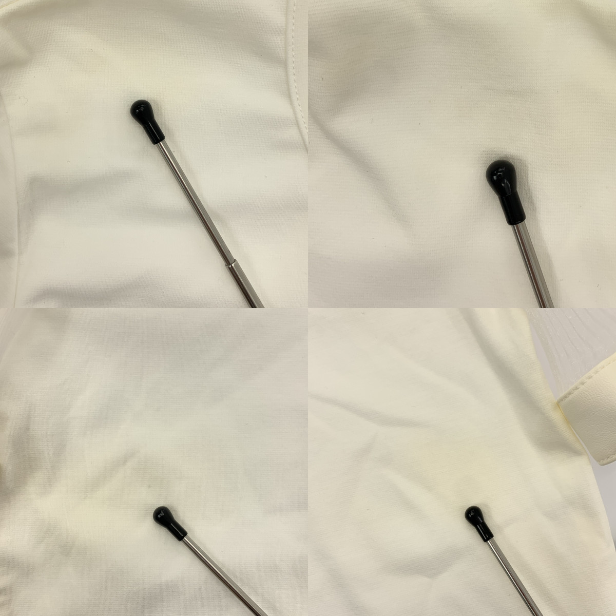 noir kei ninomiya / ノワールケイニノミヤ フェイクレザー切替 シアー 変形スリーブ Tシャツ カットソー