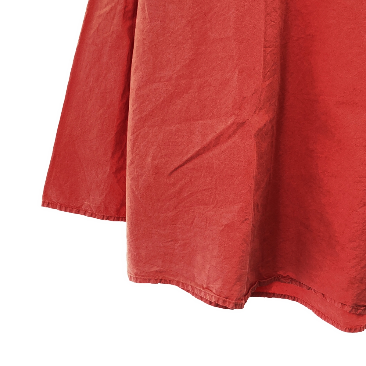 Chez VIDALENC / シェヴィダレンク ペーパーコットン ガーメントダイ プルオーバー スリーピングシャツ