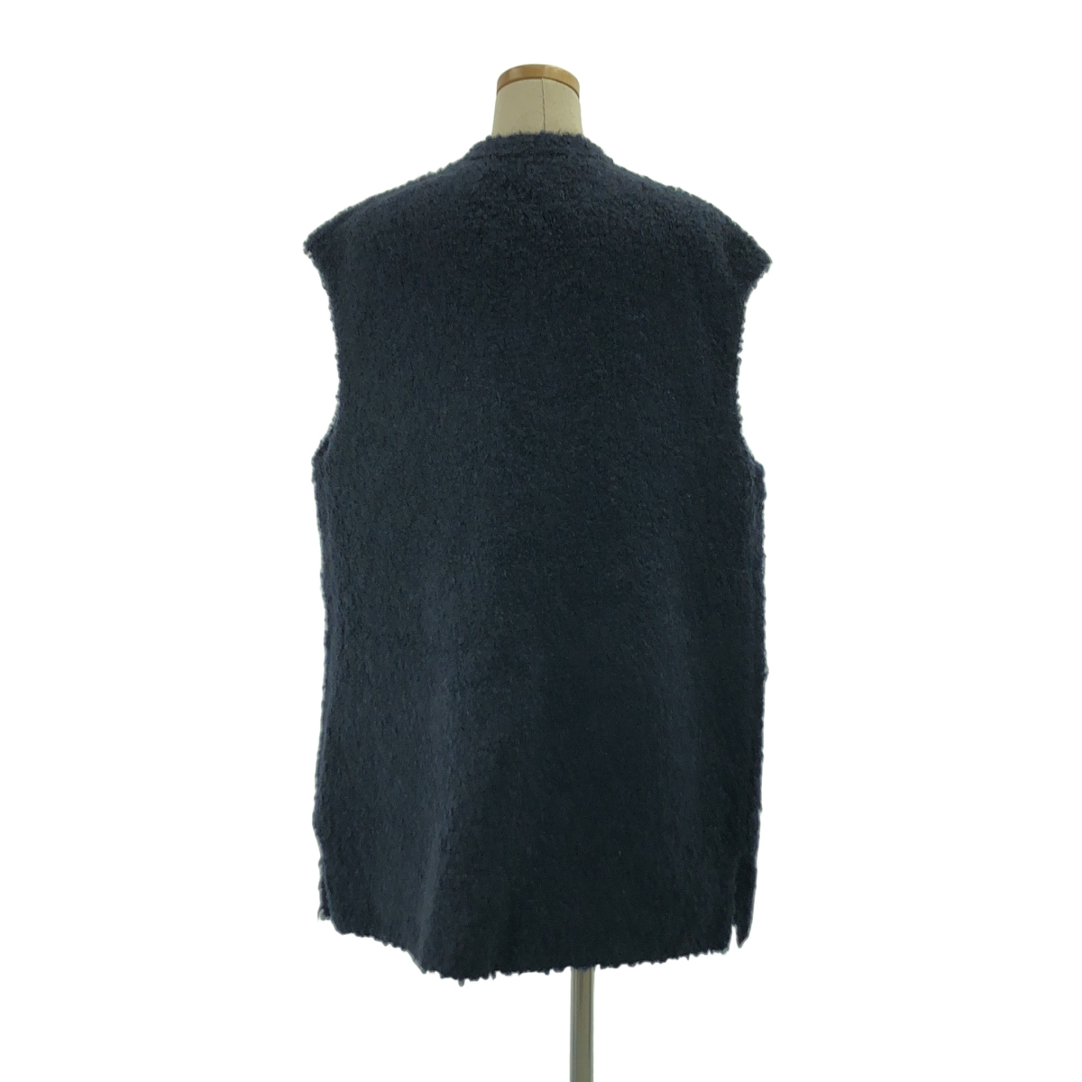 Drawer / ドゥロワー ウール アルパカ ニット ロングベスト