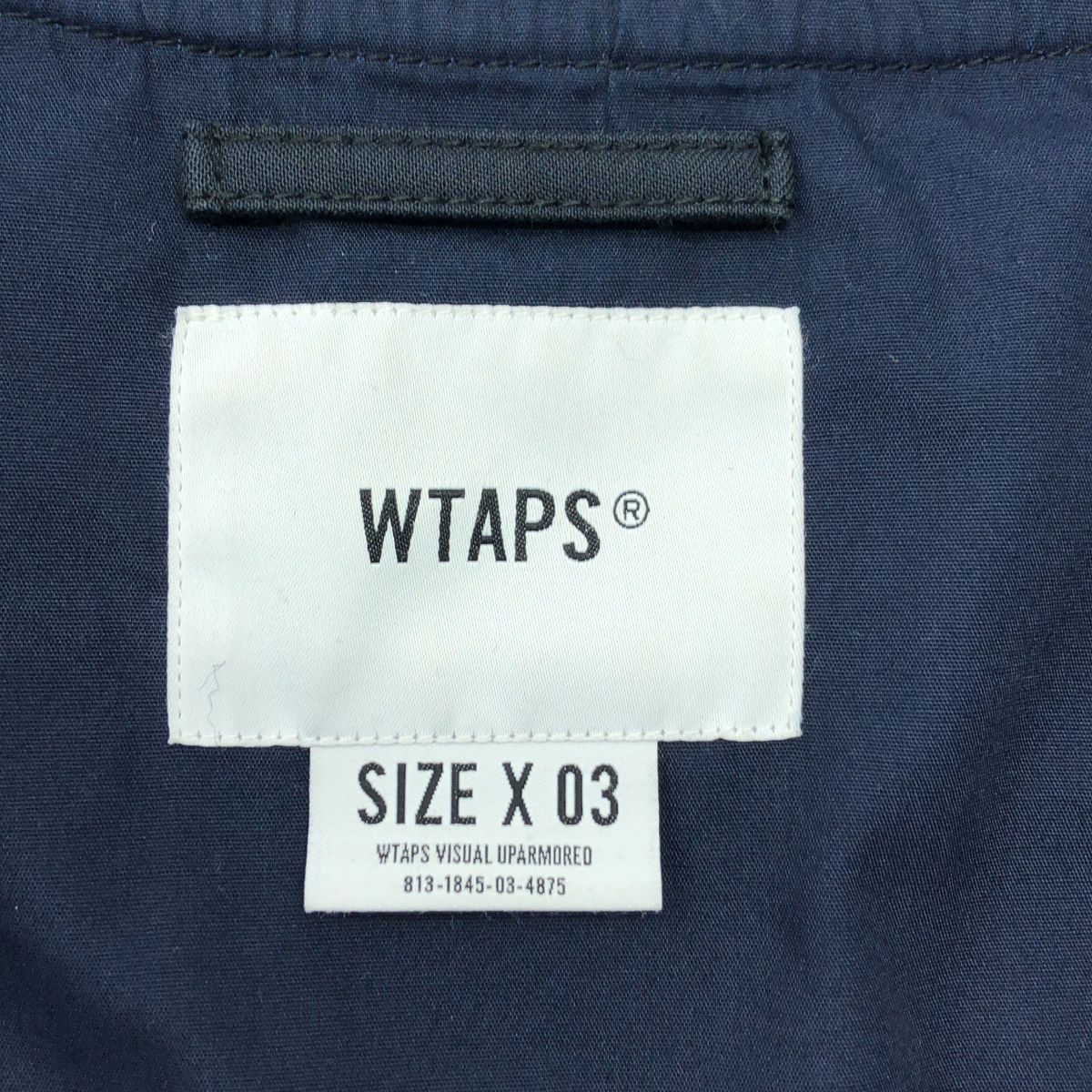 WTAPS / ダブルタップス WD JACKET NYCO SATIN CORDURA バックプリント ブルゾン