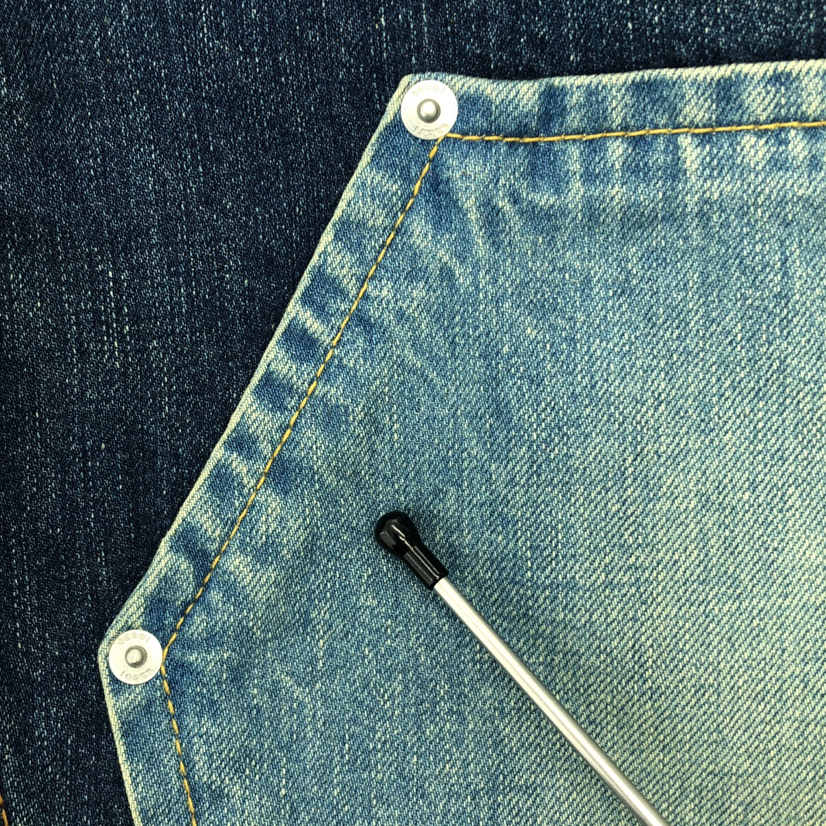 sacai / サカイ 再構築 ベルテッド デニムパンツ