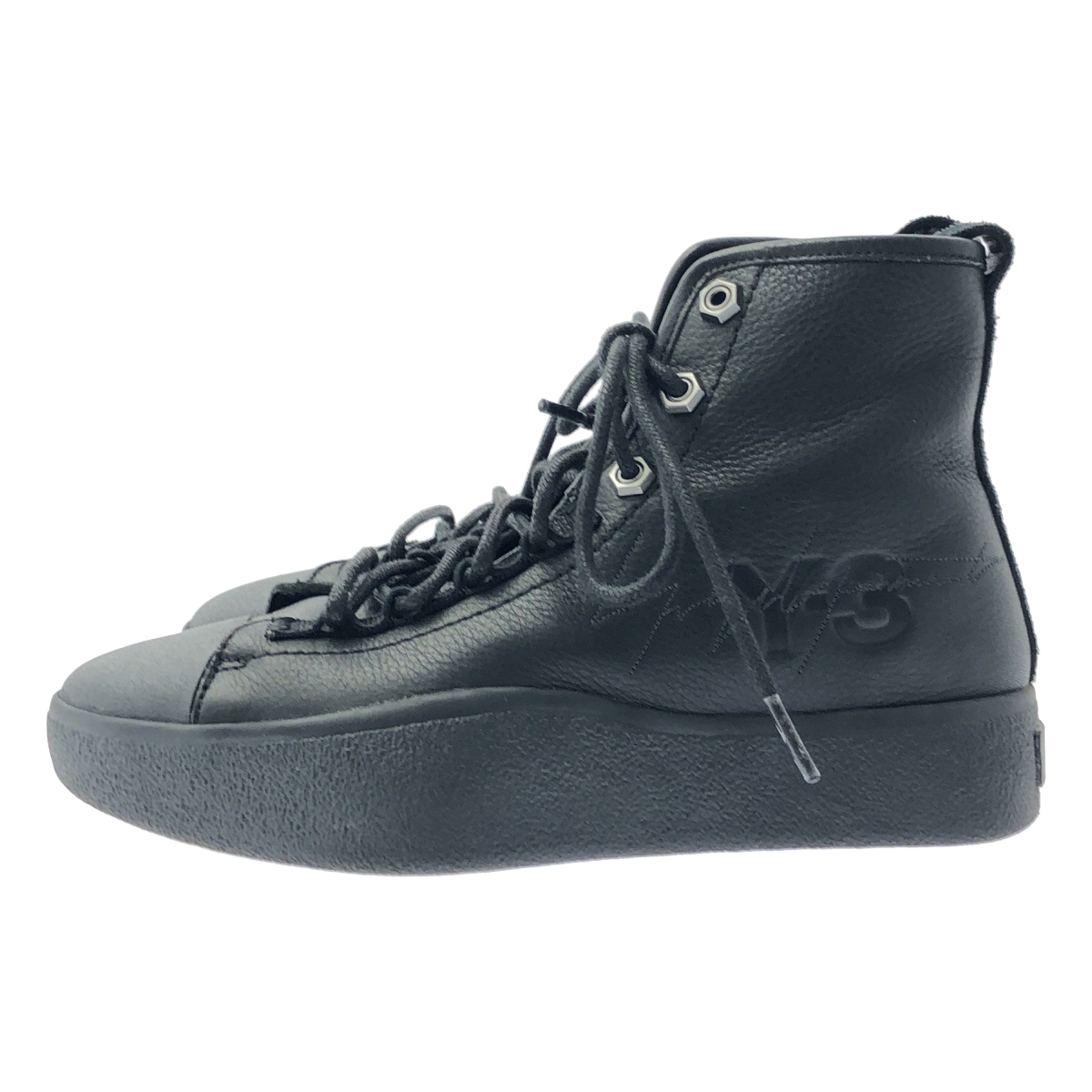 BASHYO II / BC0915 レザー ロゴ ハイカット スニーカー