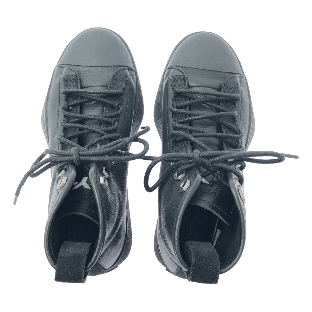 Y-3 / ワイスリー BASHYO II / BC0915 レザー ロゴ ハイカット スニーカー