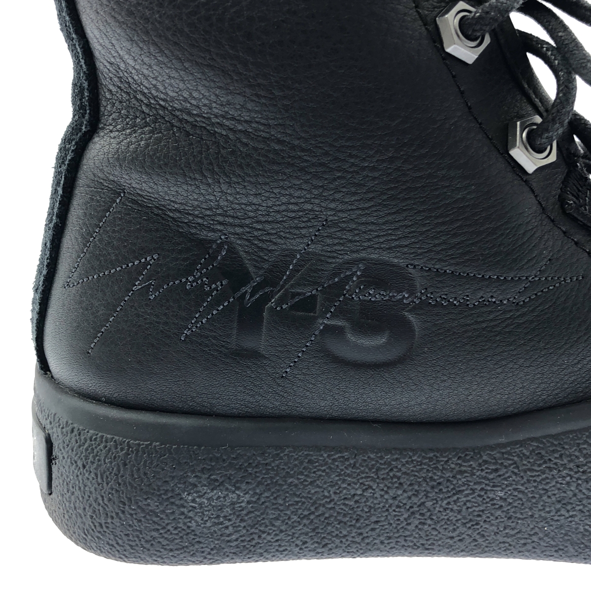 BASHYO II / BC0915 レザー ロゴ ハイカット スニーカー