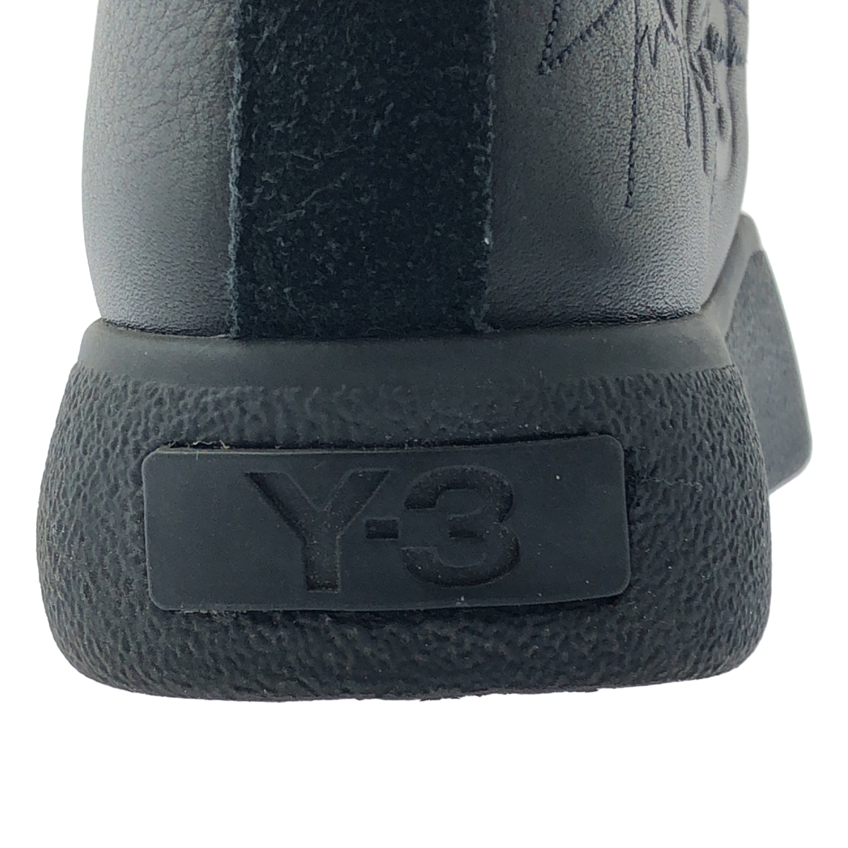 BASHYO II / BC0915 レザー ロゴ ハイカット スニーカー