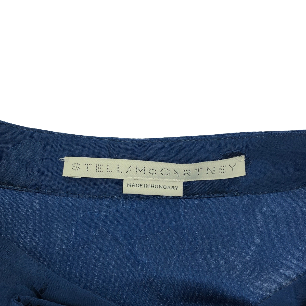 STELLA McCARTNEY / ステラマッカートニー ホース 総柄 ボウタイ ブラウス シャツ