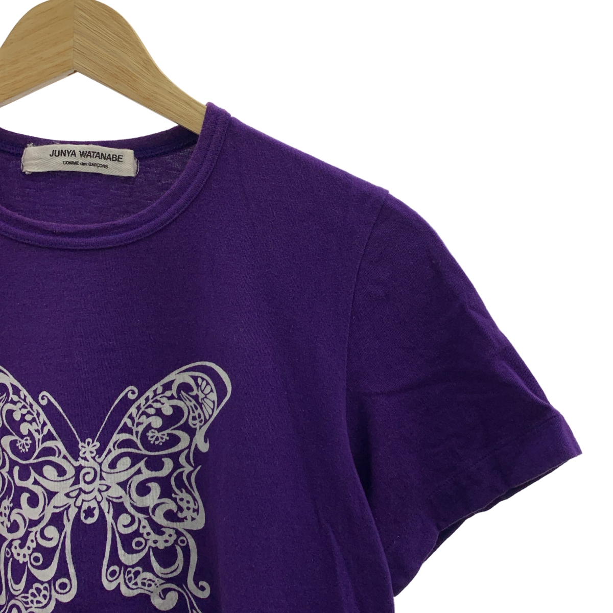 JUNYA WATANABE COMME des GARCONS / ジュンヤワタナベ コットン バタフライ Tシャツ