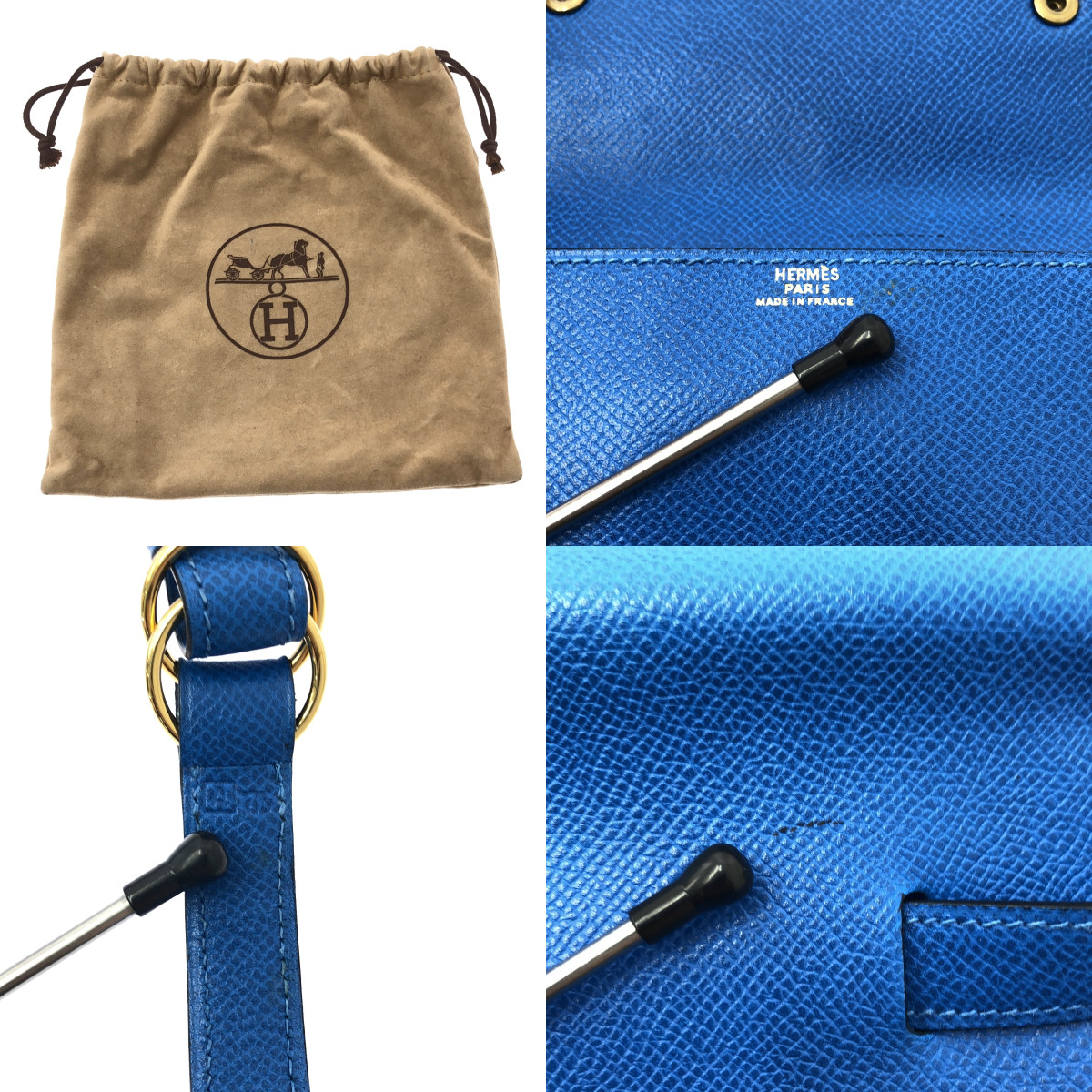 HERMES / エルメス ポシェットグリーン クシュベル ウエストポーチ