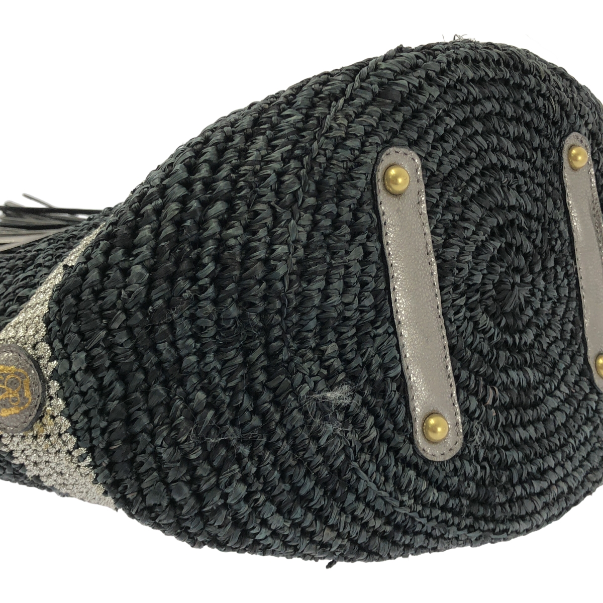 VIOLAd'ORO / ヴィオラドーロ タッセル付 カゴバッグ