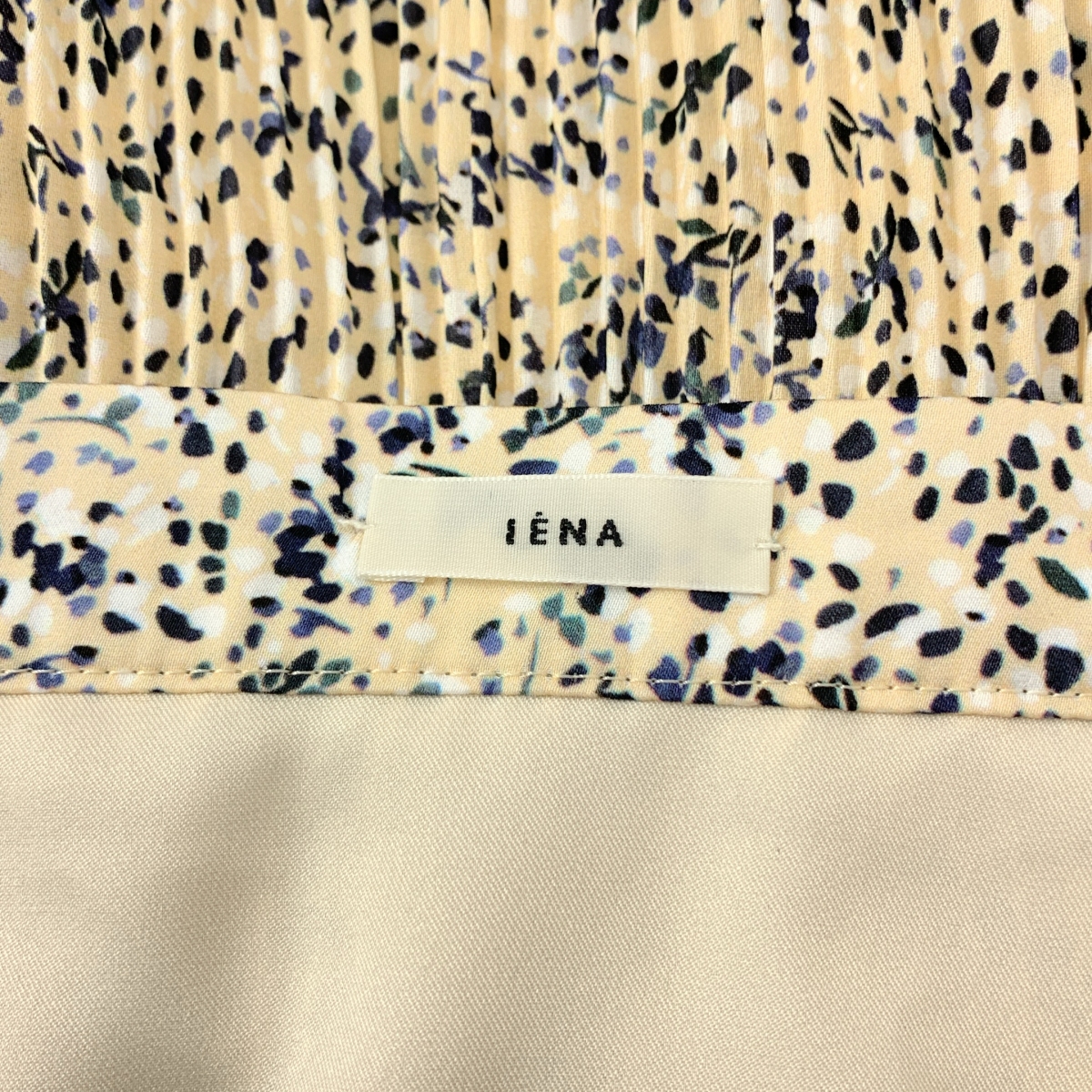 IENA / イエナ ミュゲットパターン フェード プリーツスカート