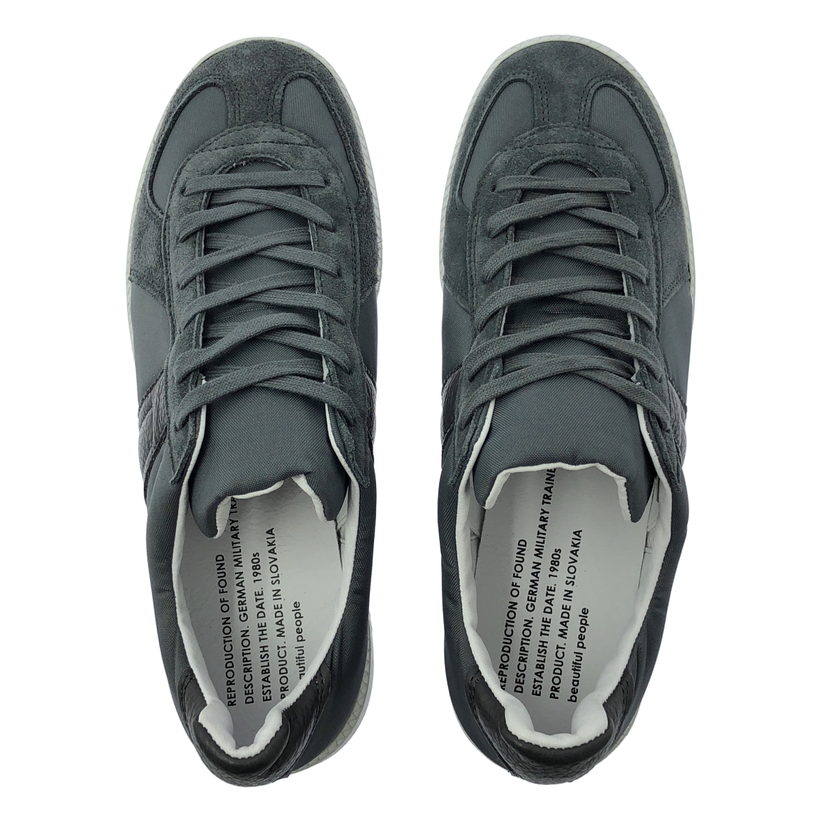 beautiful people / ビューティフルピープル REPRODUCTION OF FOUND german trainer NYLON リプロダクションオブファウンド ジャーマントレーナー スニーカー