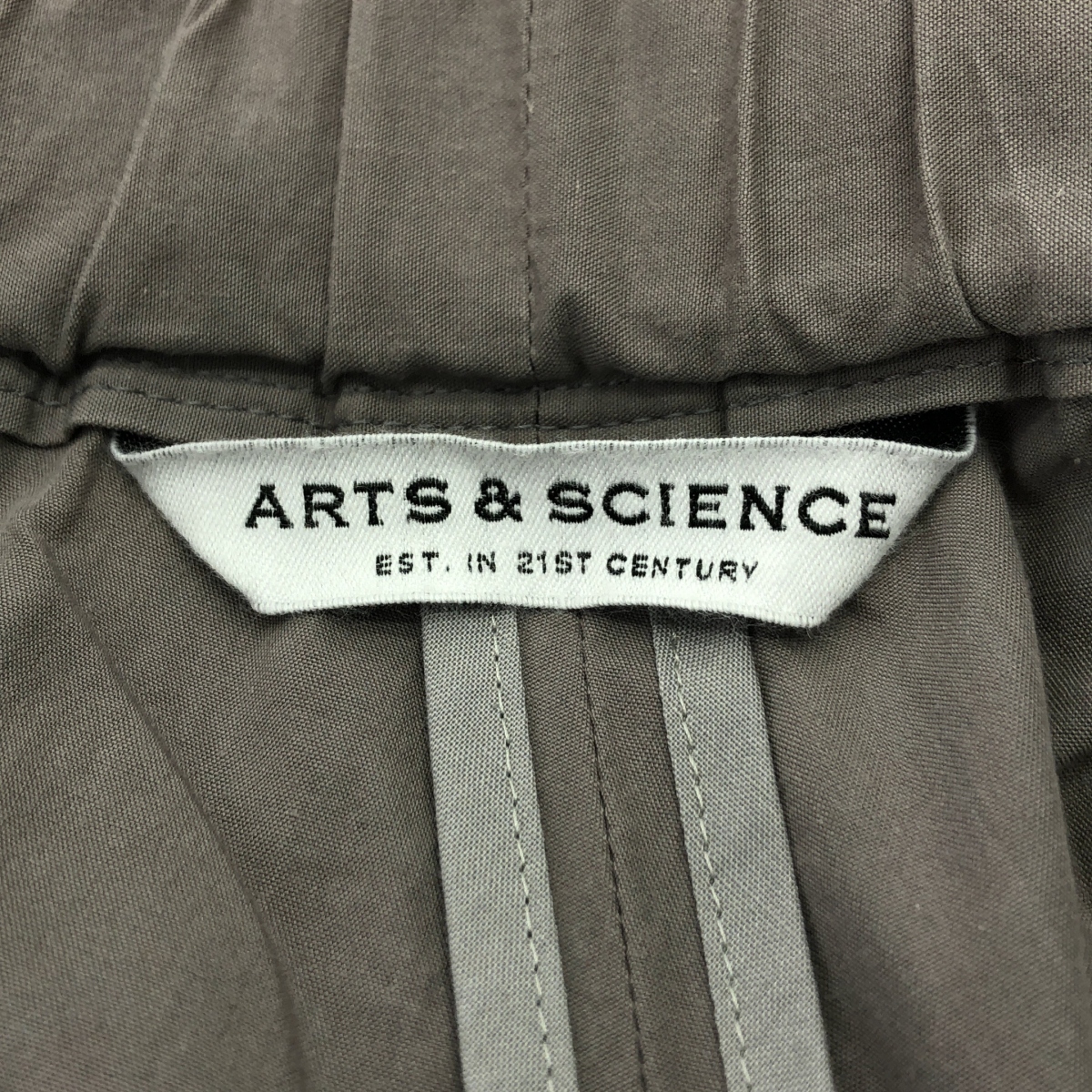 ARTS&SCIENCE / アーツアンドサイエンス コットン ドローコード パンツ