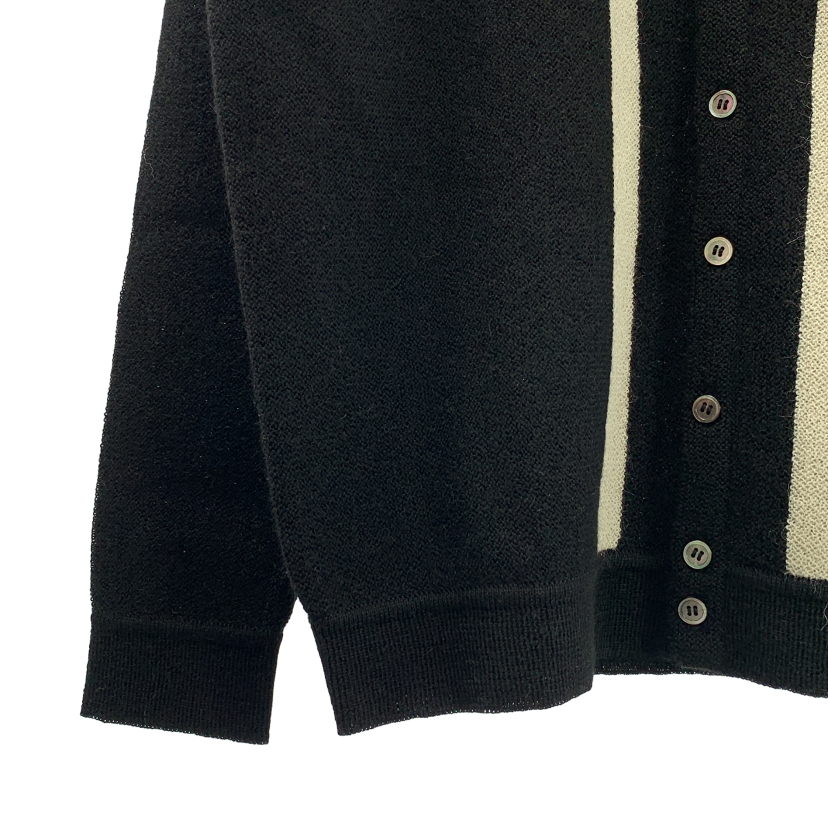 RAffa MOLINA / ラファモリーナ TOMORROWLAND 別注カラー リンクス編み ポロ カーディガン