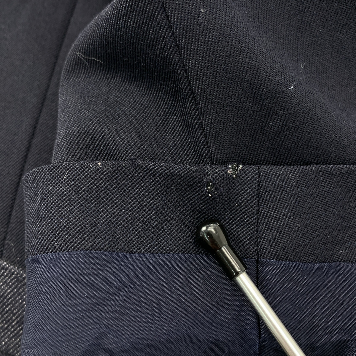 UNITED TOKYO / ユナイテッドトウキョウ ハイカウントウール デニム パネル テーラードジャケット