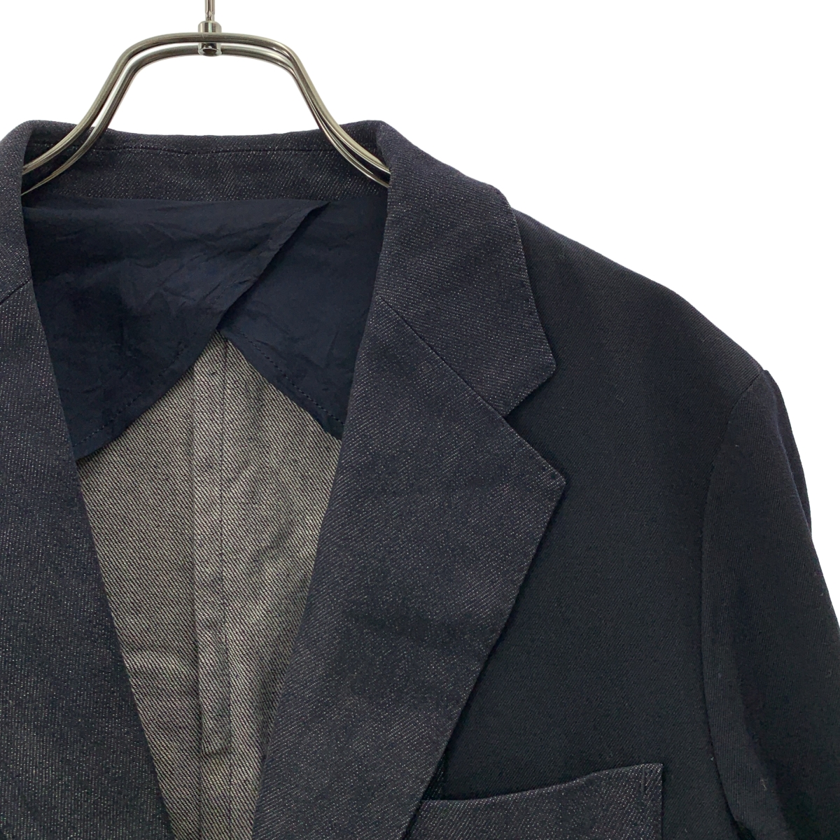 UNITED TOKYO / ユナイテッドトウキョウ ハイカウントウール デニム パネル テーラードジャケット