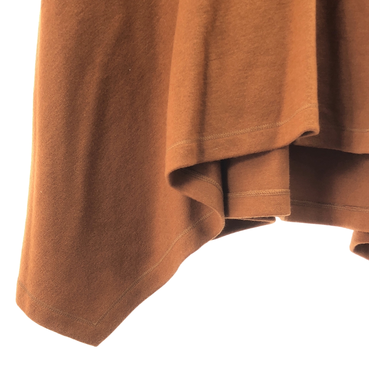 Drawer / ドゥロワー ウール ヘム スカート