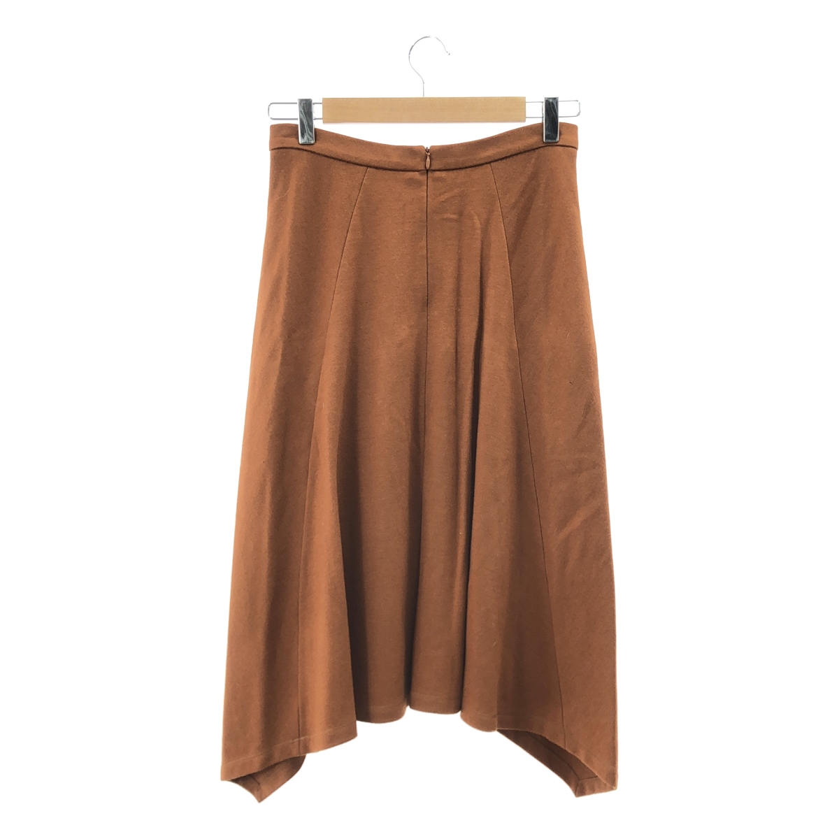 Drawer / ドゥロワー ウール ヘム スカート