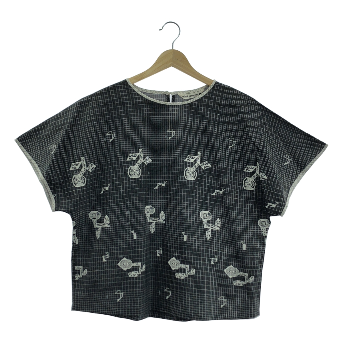 mina perhonen / ミナペルホネン crystal flower / クリスタルフラワー エンブロイダリー ブラウス