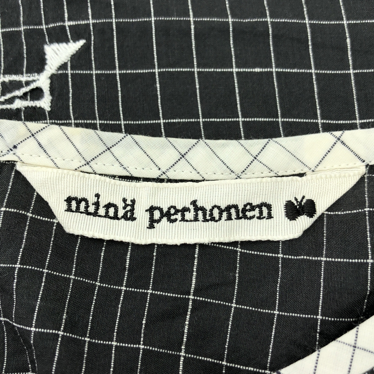 mina perhonen / ミナペルホネン crystal flower / クリスタルフラワー エンブロイダリー ブラウス