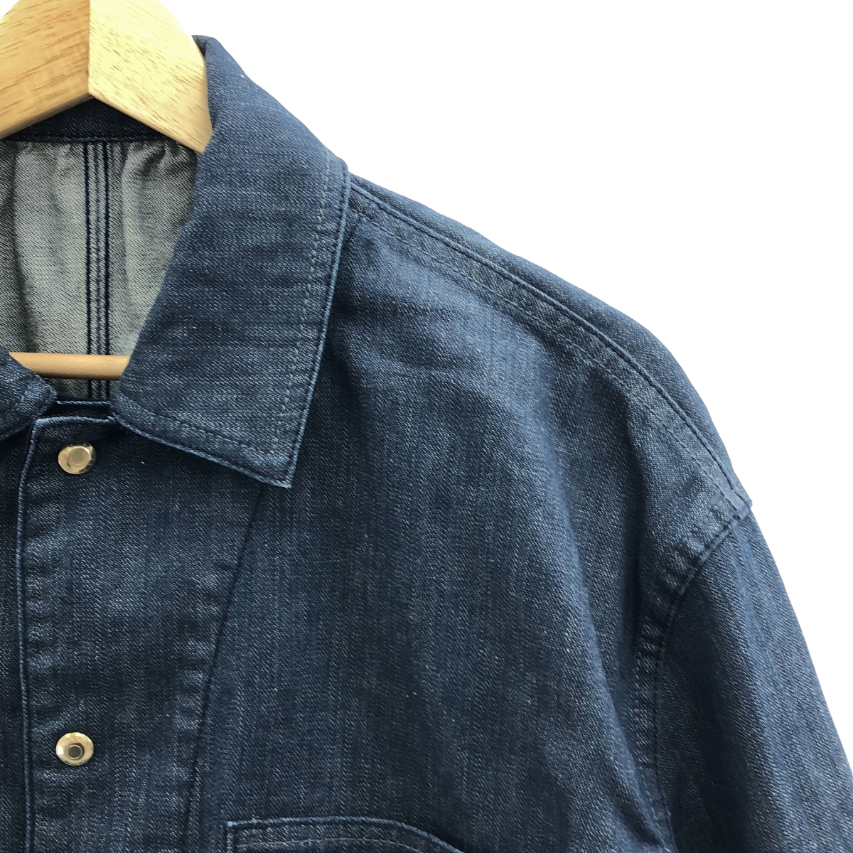 Drawer / ドゥロワー RESEORT1 カバーオール デニムジャケット