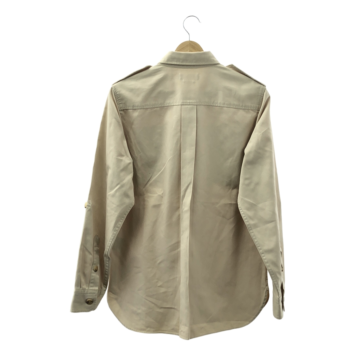 ISABEL MARANT ETOILE / イザベルマランエトワール ツイル コットン ミリタリー シャツ