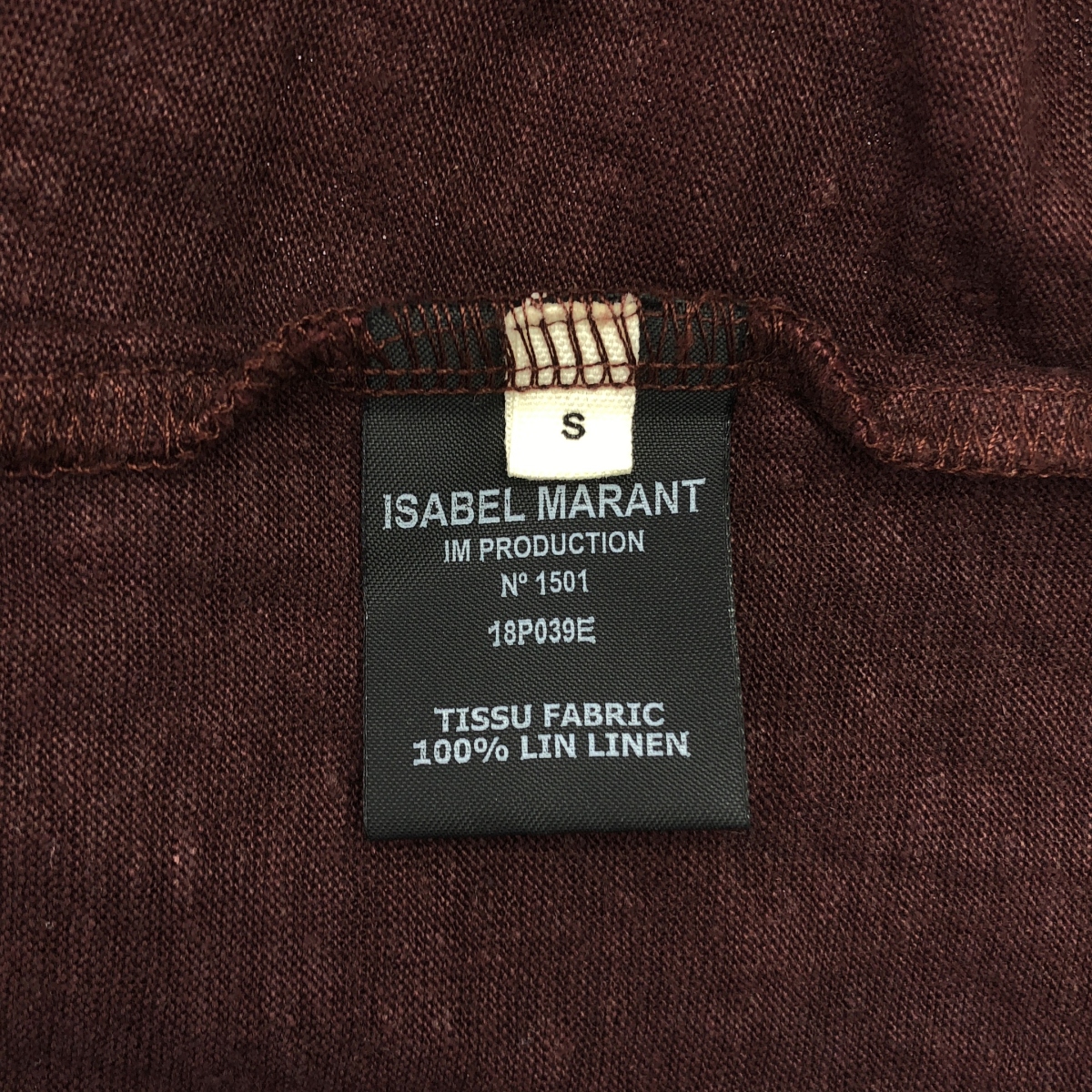 ISABEL MARANT ETOILE / イザベルマランエトワール リネン 変形 アシンメトリー タンクトップ