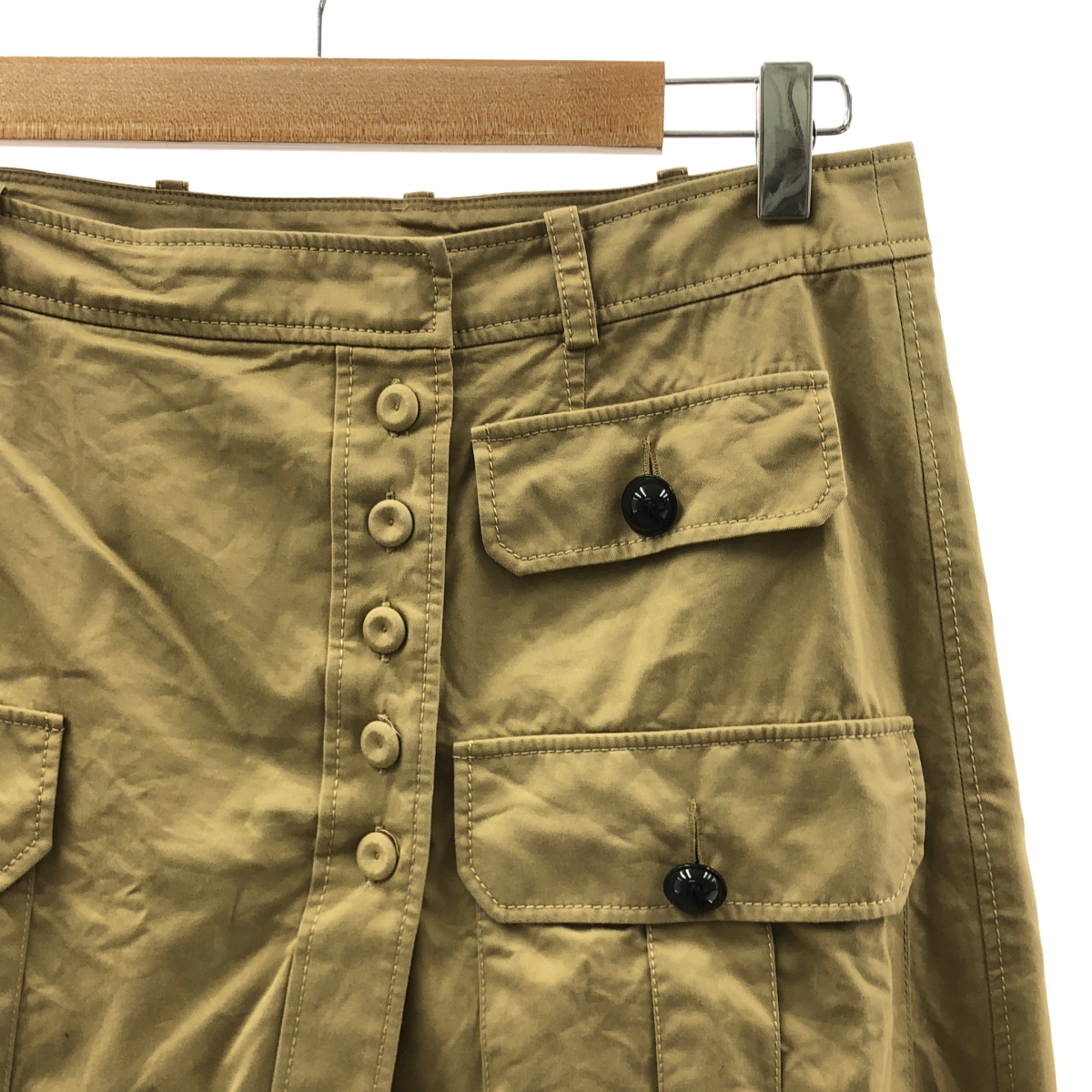 BALENCIAGA / バレンシアガ コットン チノ ダブルポケット スカート