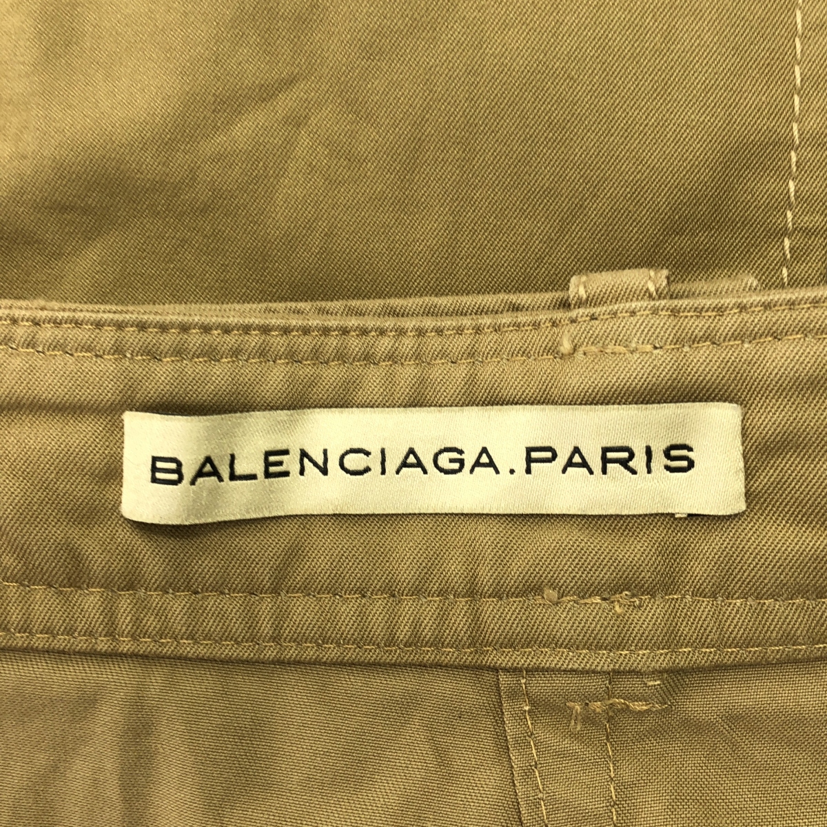 BALENCIAGA / バレンシアガ コットン チノ ダブルポケット スカート