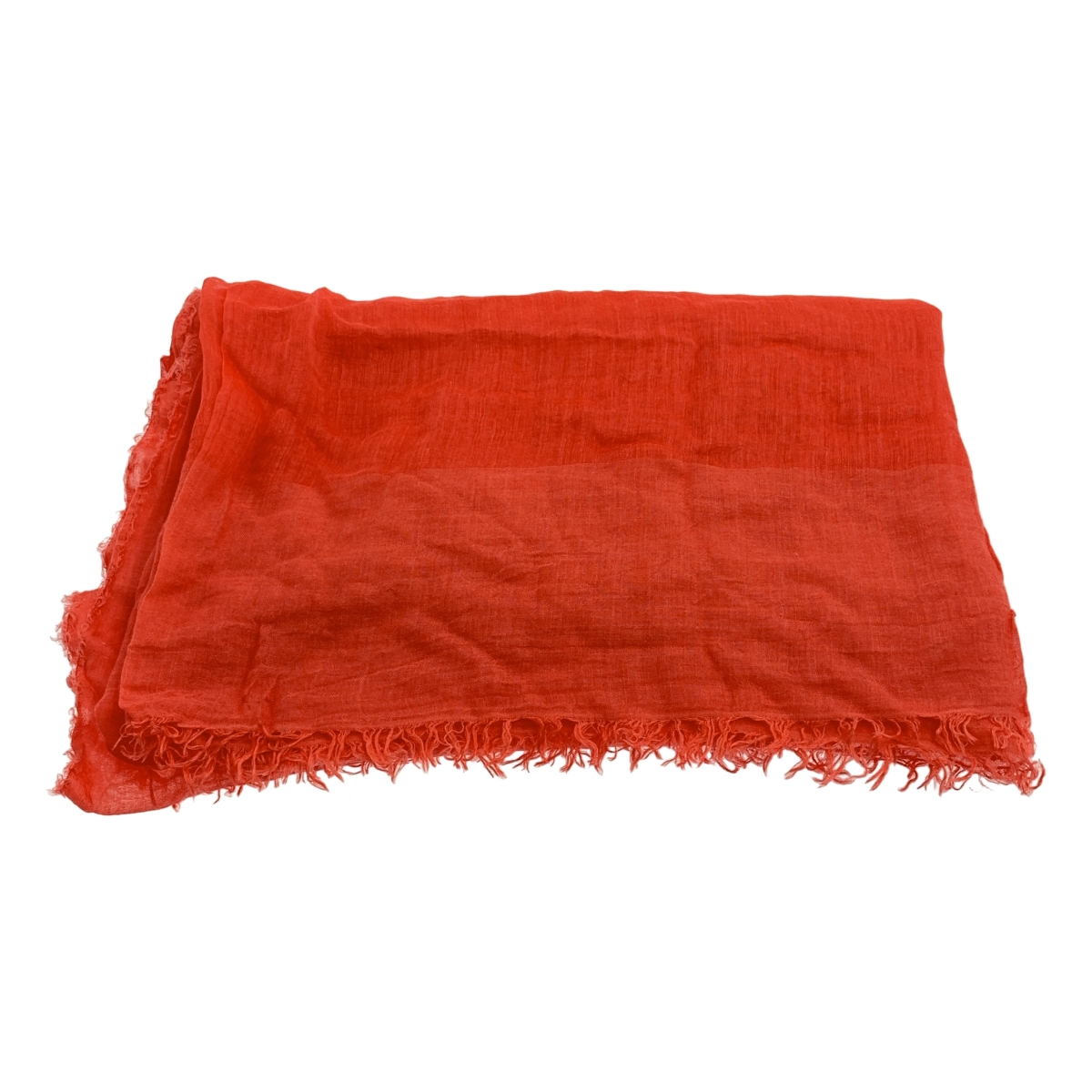 FALIERO SARTI / ファリエロサルティ シルク レーヨン フリンジ ロング ストール