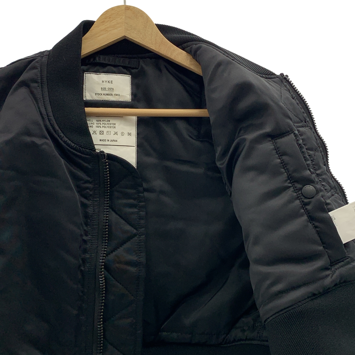 HYKE / ハイク TYPE MA-1 CROPPED TOP MA-1 クロップドトップス ベスト