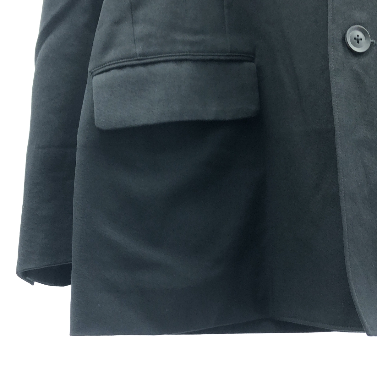 YOHJI YAMAMOTO POUR HOMME / ヨウジヤマモトプールオム 3way ボアフード JKT / ウール ギャバジン ジャケット / 総裏地