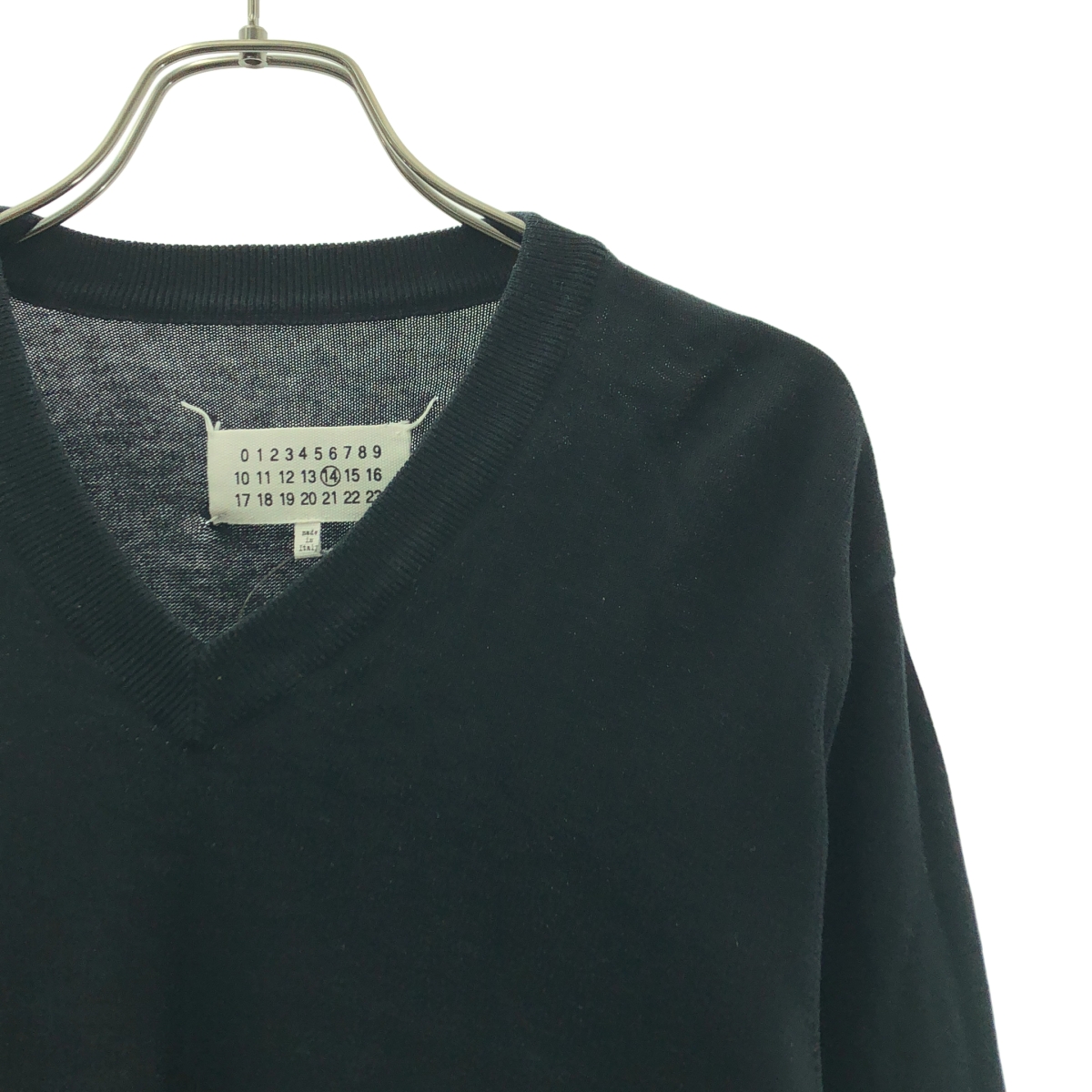 Maison Margiela / メゾンマルジェラ コットン エルボーパッチ ニット セーター