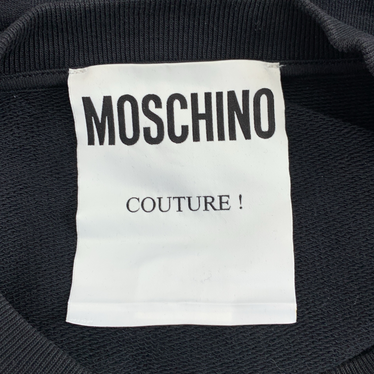 MOSCHINO / モスキーノ コットン ロゴ スウェット