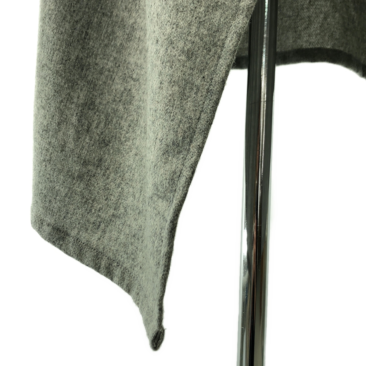 mizuiroind / ミズイロインド ウール ボタンレス オーバー ガウン コート フーディ